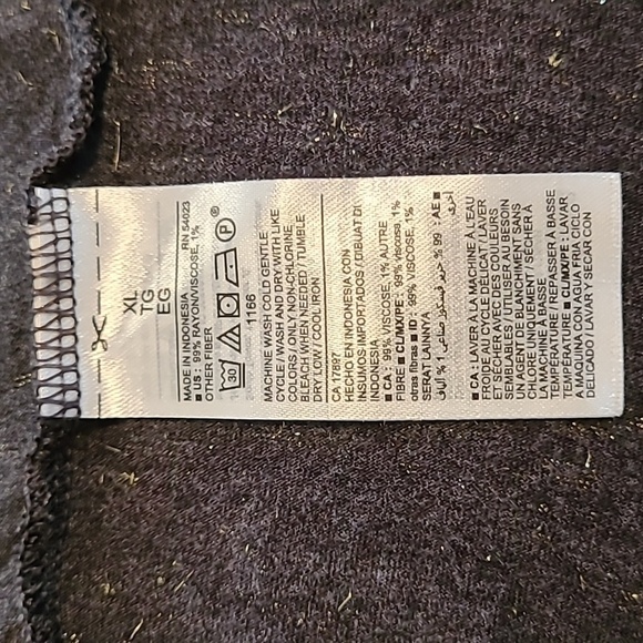 OLD NAVY Tank Top, Grey with Gold Fleck Detail, Size XL - Picture 7 of 9